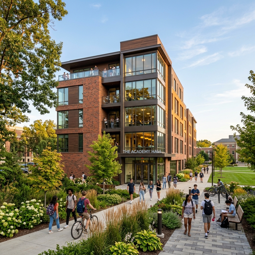Premium Student Housing Block